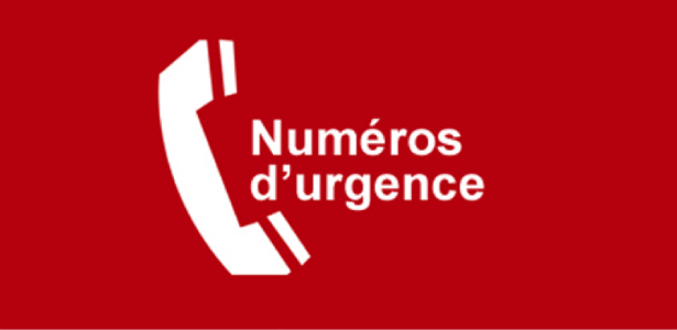 Numéros d’urgence